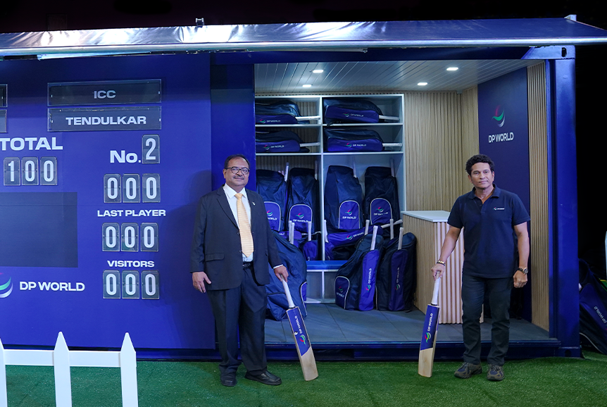 DP World collaboration with Sachin Tendulkar
