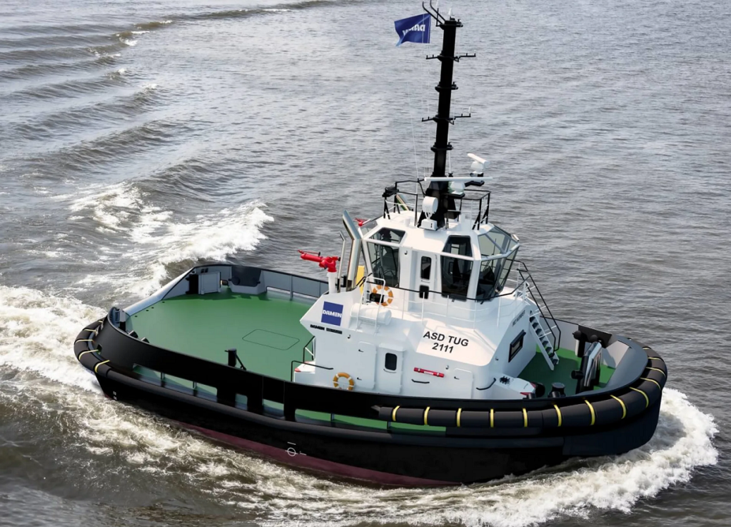 Damen's ASD Tug 2111 technology