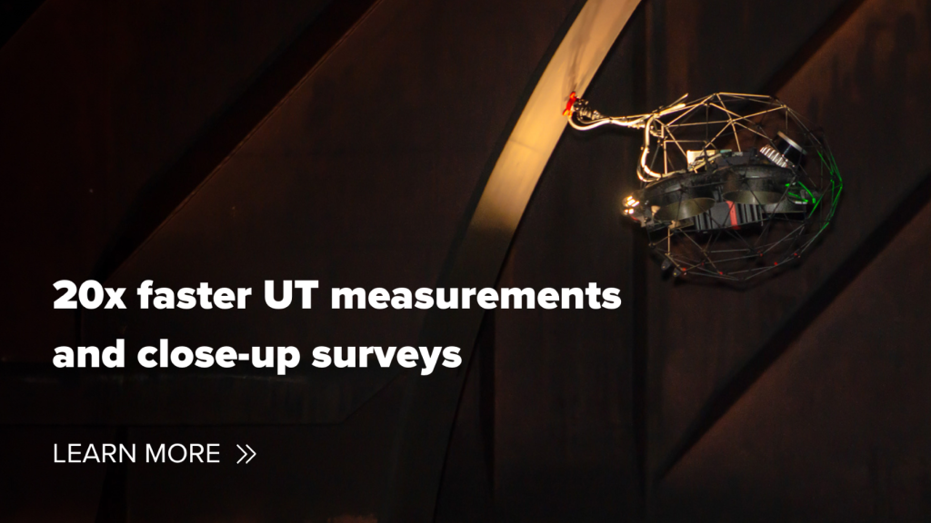 Elios 3 faster UT measurements