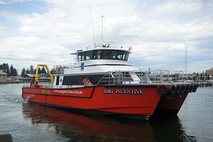 The vessel will serve the marine service industry in the North West Shelf The vessel will serve the marine service industry in the North West Shelf