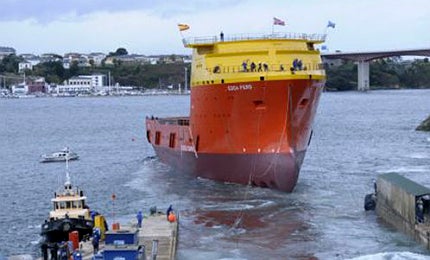 The vessel, when delivered, will be the most environmentally-friendly PSV in the world The vessel, when delivered, will be the most environmentally-friendly PSV in the world