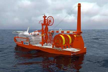 Lewek Constellation will feature a Huisman offshore mast crane Lewek Constellation will feature a Huisman offshore mast crane