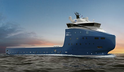 Named Sea Brasil, the ship is Deep Sea Supply's ninth vessel and is based on the PSV 09 CD Named Sea Brasil, the ship is Deep Sea Supply's ninth vessel and is based on the PSV 09 CD