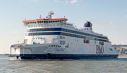 Spirit of France is the second of two car-passenger ferries english channel stx P&O