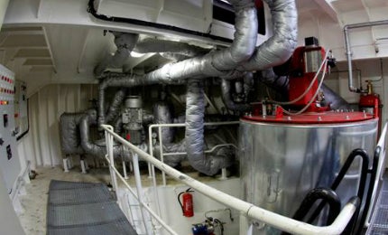 Heatmaster ship boiler system