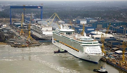 A prominent vessel affected by the strikes was Royal Caribbean's cruise liner